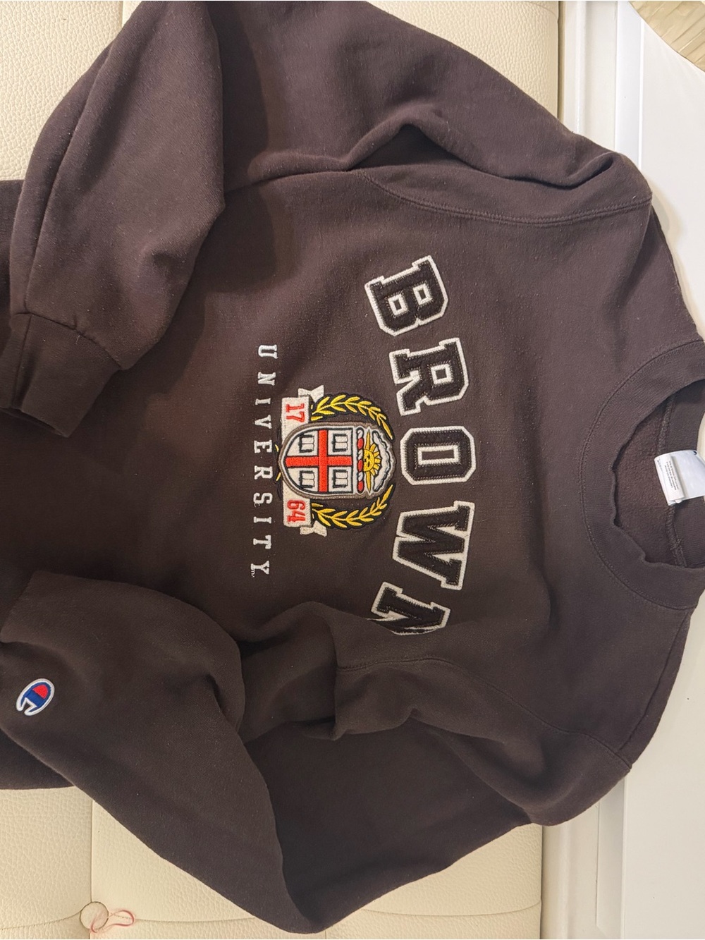 Champion Brown Crewneck Sweatshirt